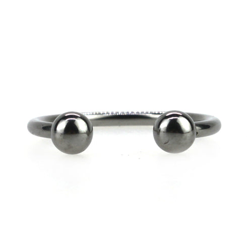 Steel Glans Ring With 2 Balls
